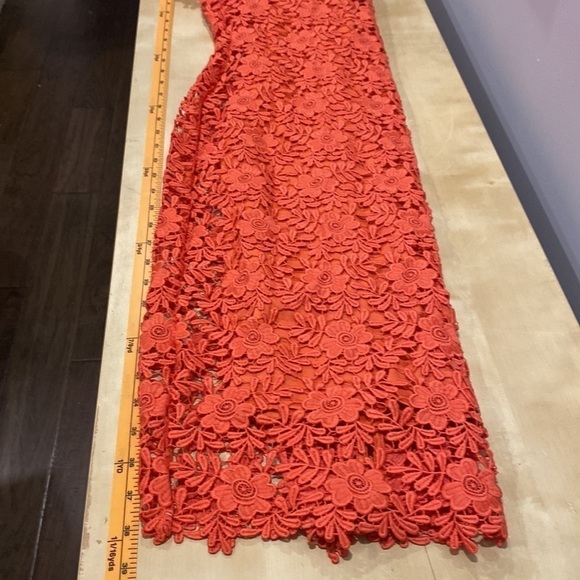 M&S Collection • Lace Sheath Short Sleeve Bodycon Midi Dress - Picture 16 of 16